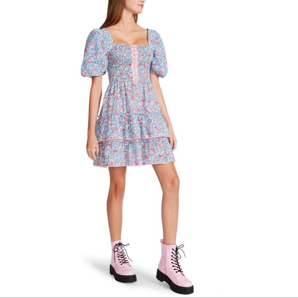 Betsey Johnson Endless Sky Cottage dress Floral